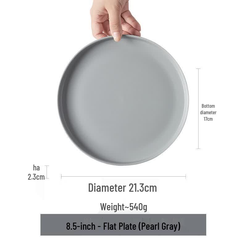 ZISIZ Roman Holiday Ceramic Dinner Plate