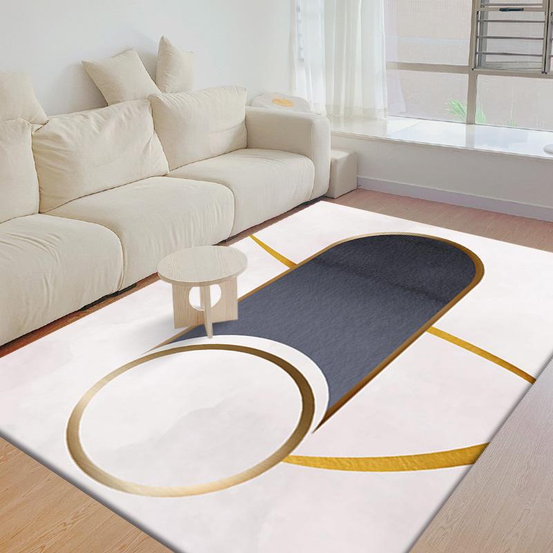Nordic Style Carpet Simple Coffee Table Living Room Sofa Bedroom Bedside Carpet Household Large Area Carpet Mat