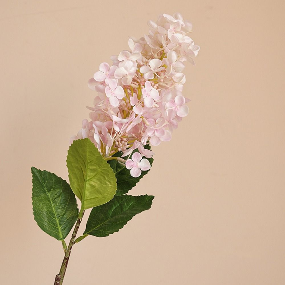 Realistic Artificial Hydrangea Flowers Plastic Fake Flower  Living Room Decor