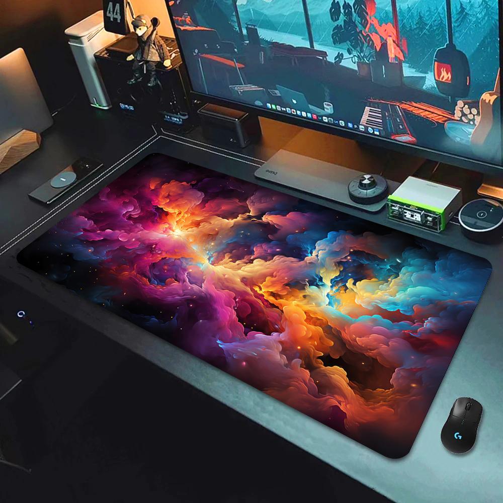 Fantasy Cherry Blossom Tree Mouse Pad Large Computer Keyboard Pads Anime Game Mousepad Game Mats Amazing Landscape XXL Desk Mat