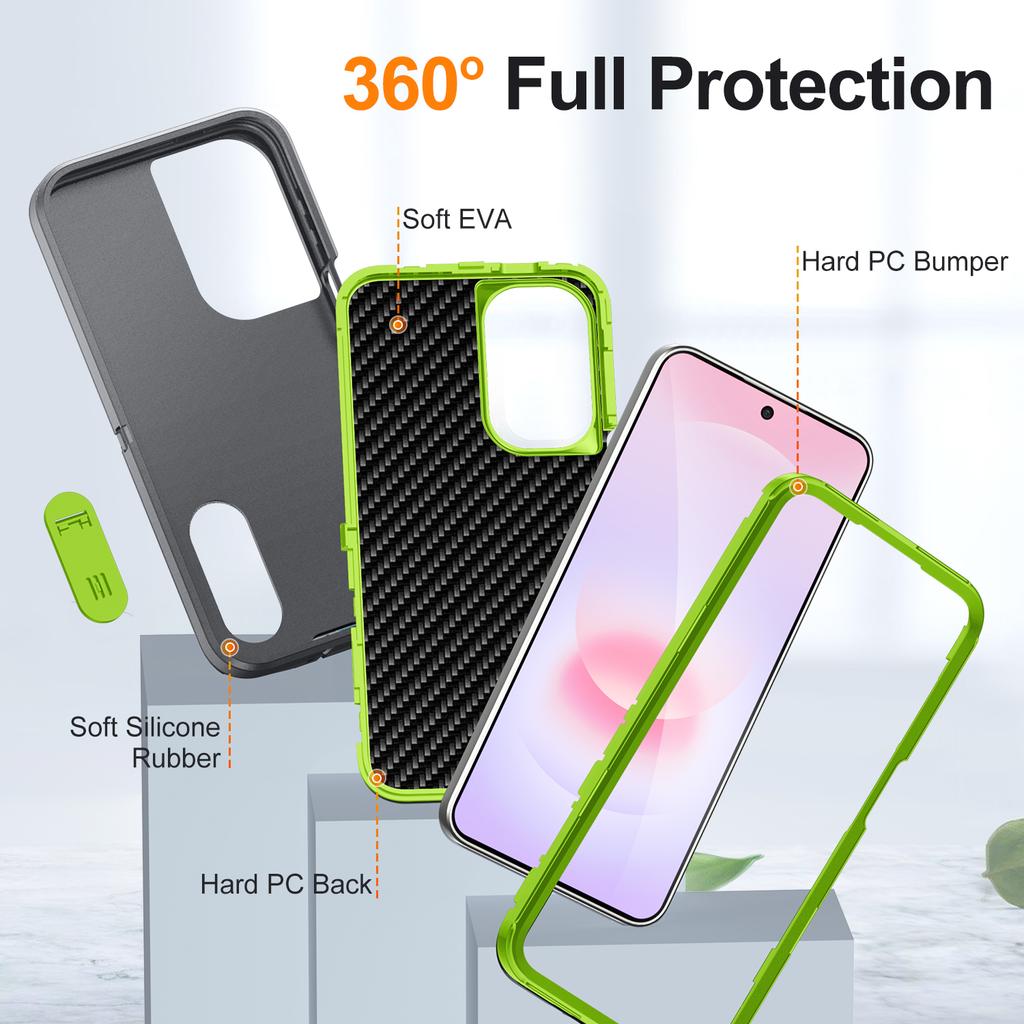 Anti-Shock Stand Phone Case for Samsung Galaxy S26 Ultra S25 FE S24 S23 S22 S21 Plus A27 A17 A37 A56 A36 A26 A16 A06 5G Cover