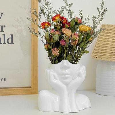 High Qualitu Boho Portrait Vase Minimalism Creative Flower Arranging Utensils Vase Gift