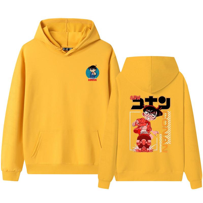 Detektiv Conan Riman Pánské a dámské mikiny s kapucí, Mikiny, Zesílený párový styl