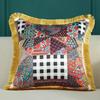 New Light Luxury Pillow American Retro Sofa Cushion Cover Living Room Bedroom Bedside Waist Pillow Cover High-end Pillow Cover