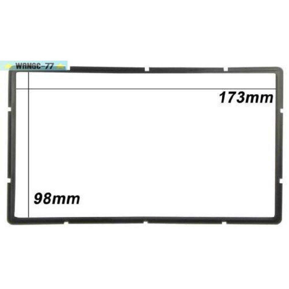 Radio Fascia 2 Din Dash Frame Fit for Toyota Land Cruiser Prado 120 Lexus GX470