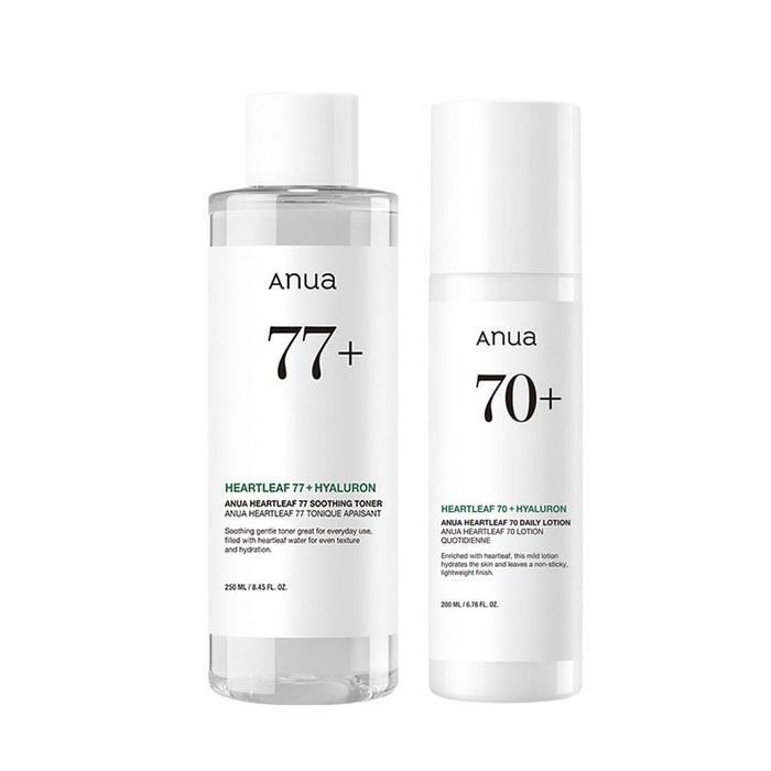 ANUA Dokudami Soothing 2-Step Set (Toner + Emulsion)