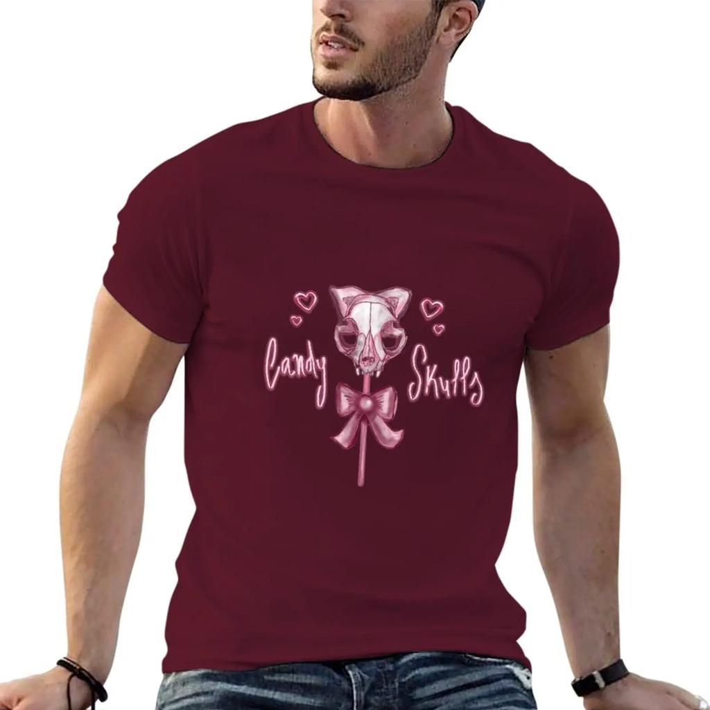 Candy Skulls #01 T-Shirt graphics customizeds quick-drying fitted t shirts for