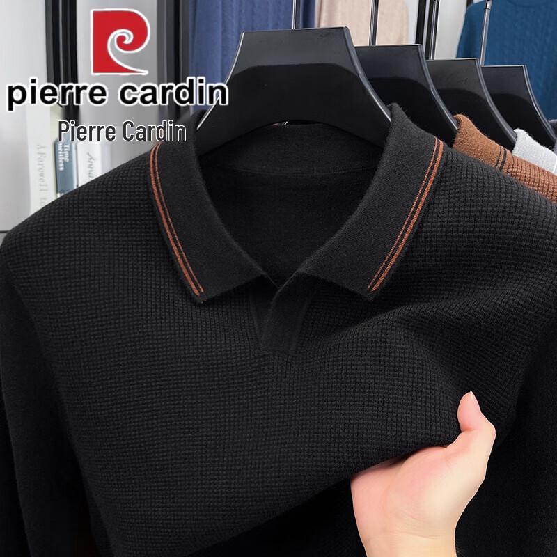 Pierre Cardin Men s Polo Collar Knit Pullover Sweater 2XL