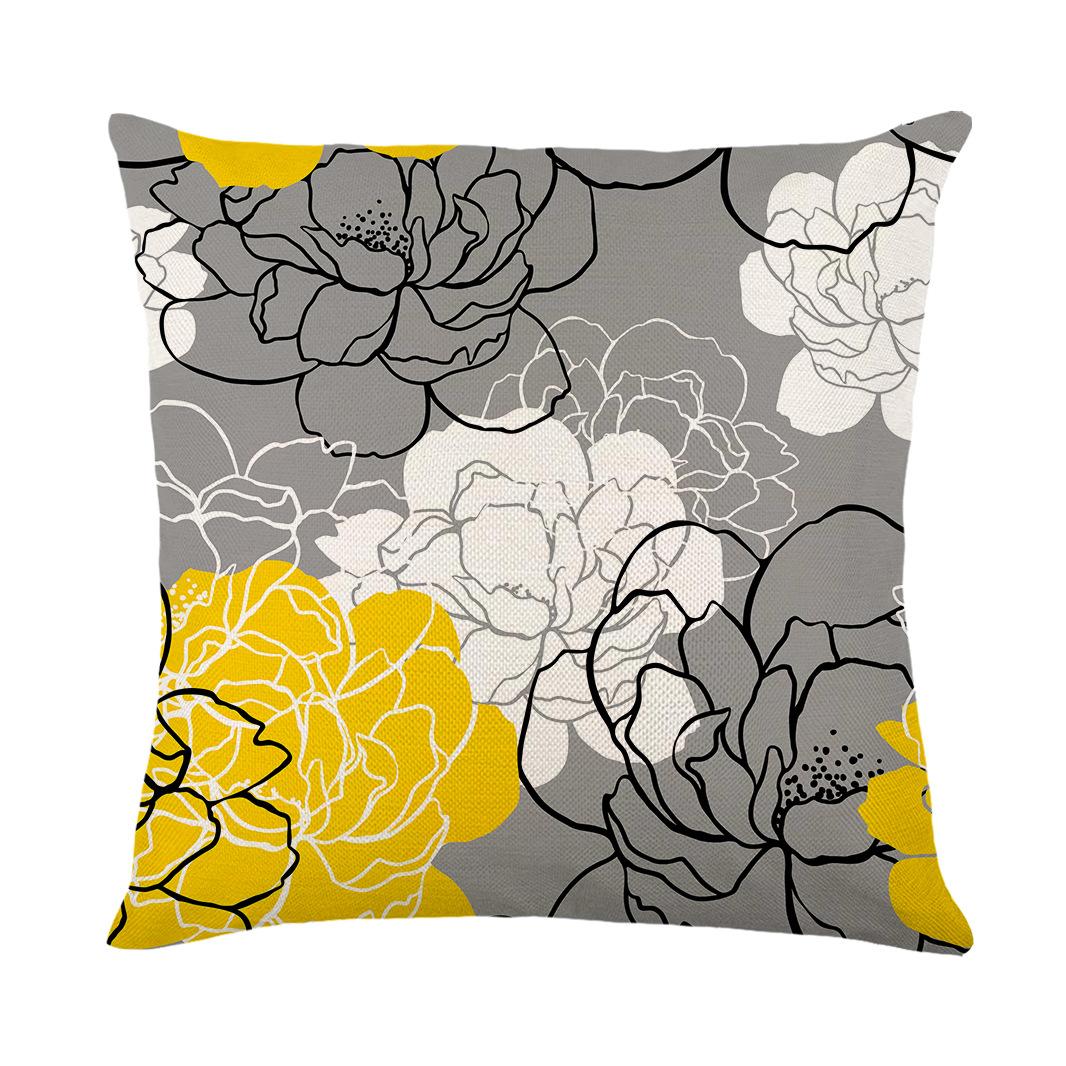 

Водонепроницаемые, грязеотталкивающие и маслостойкие наволочки, подушки из печатного полиэстера и льна, домашние диванные подушки для гостиной 45 * 45Cm (without pillow core)