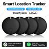 1-4Pack Smart Tag Mini GPS Locator Works with Google IOS Find My Bluetooth Anti‑Lost Wallet Finder for Keys Tracking Device
