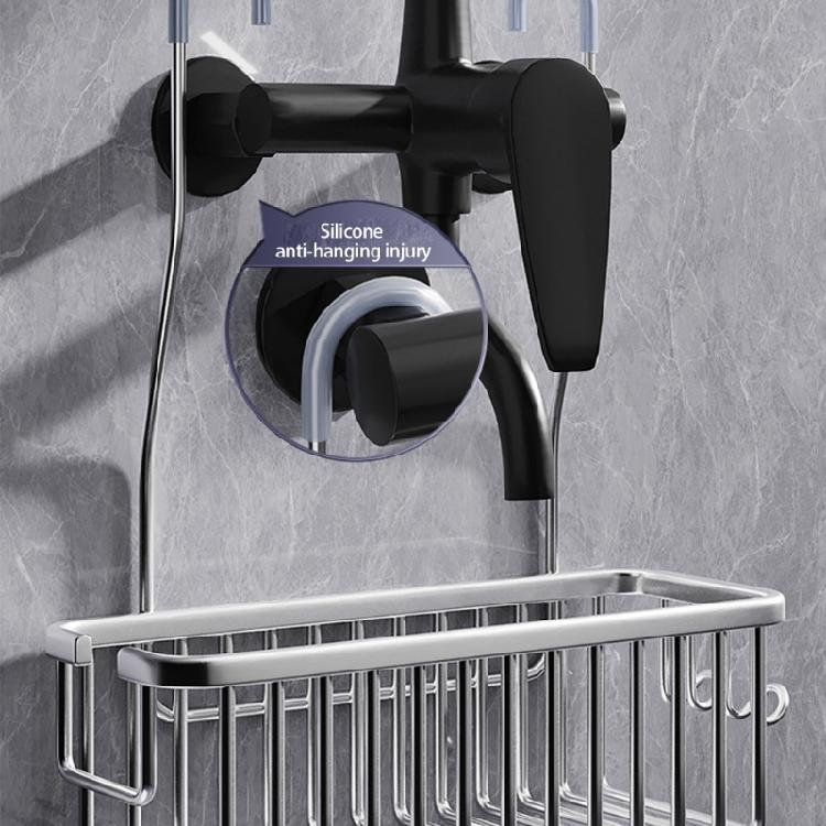 Quick Installion Hanging Shower Shelf Organizers Rustproof Designs with Secure Storage for Bathroom Daily Use Items
