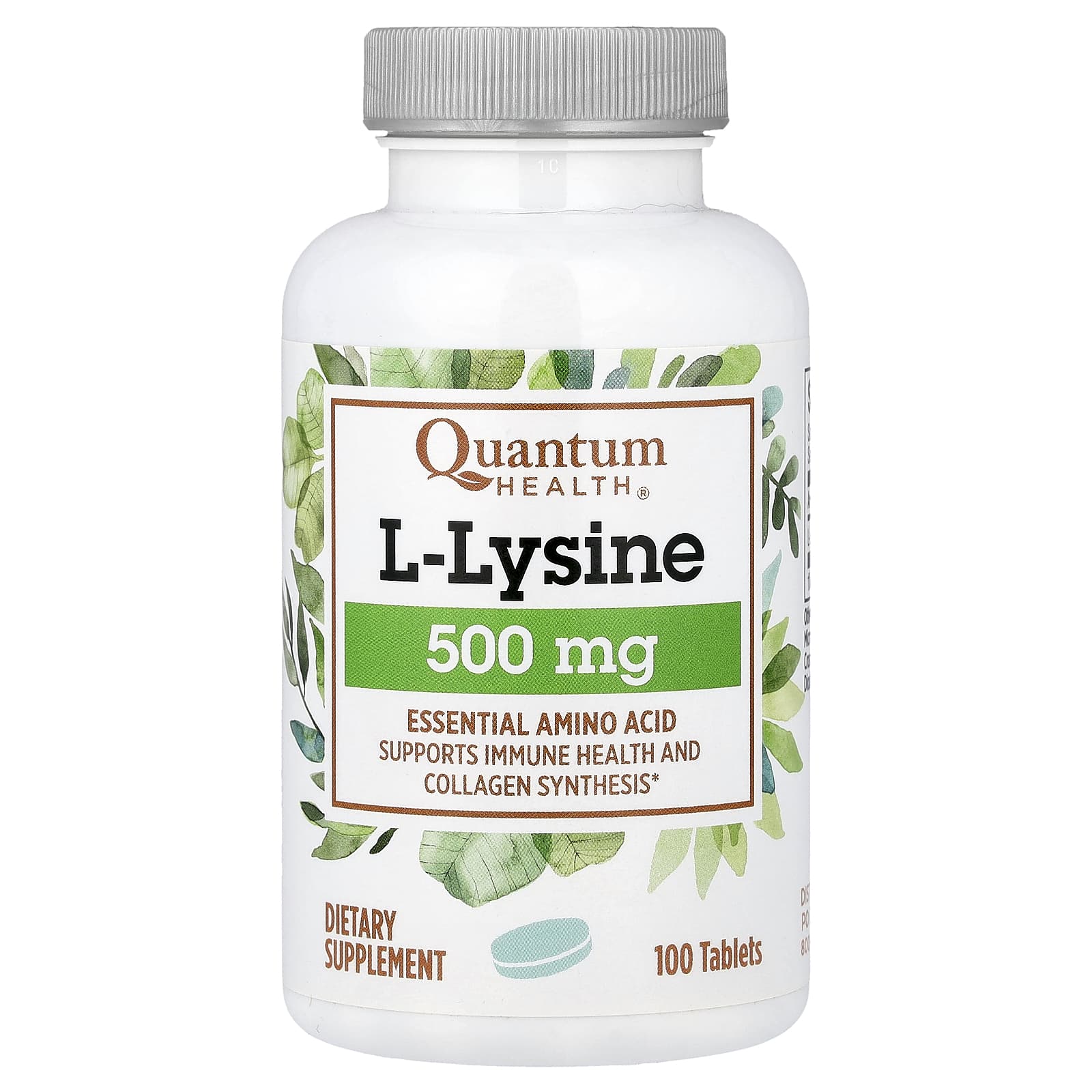 

Quantum Health, L-Lysine, 500 mg, 100 Tablets