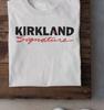 Kirkland Signature For Men Women Unisex Cotton White T-Shirt Size S-5XL Unisex T-Shirt