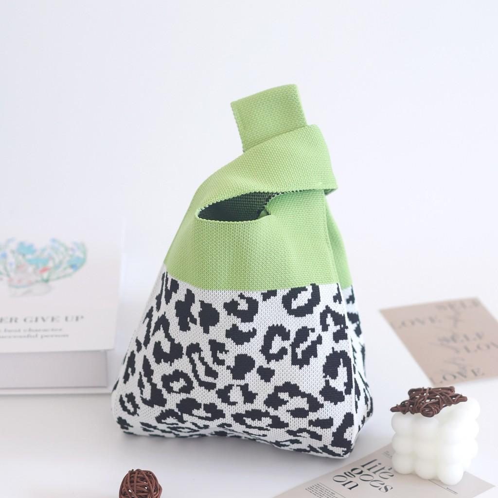 Trendy Knit Bucket Bag For Women Soft And Spacious Tote Bag With Eye-catching Patterns Ideal For Daily Wear And Gifts