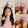 Colorful Headpieces Star Decoration Birthday Party Headwear for Girls and Women