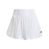 Adidas Aeroready Pro Seersucker Relaxed Fit Solid Color Tennis Shorts Women shorts White IT4691