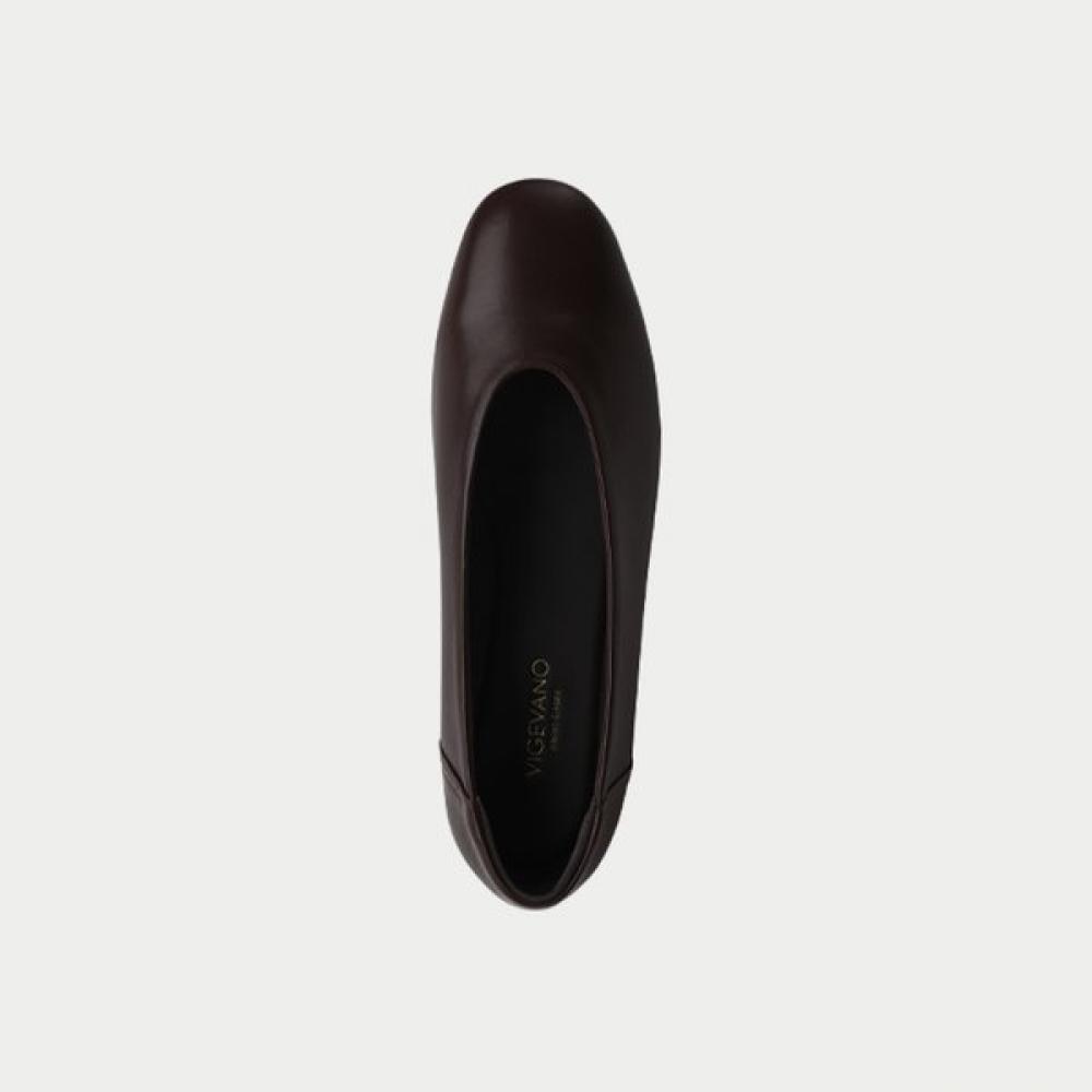 Vigevano Women Flat Shoes Comfort Daily Dark Brown Linda 02 8vgld25s3l