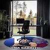 Sabalenka Printed Round Rug Carpet Chair Rug Area Rug Entryway Doormats,for Office Chair Living Room Bedroom Kitchen Room.