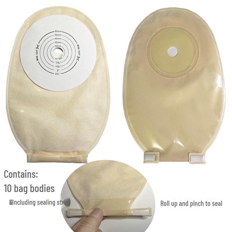 Ultra-Thin 0.7mm Gel Ostomy/Fistula Bag, One-Piece Care Solution