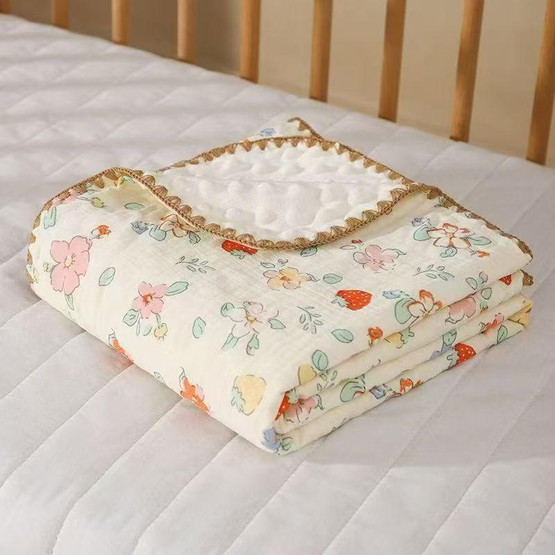 Baby Swaddle Blanket With Cotton Filling For Newborns And Infant Sleep Comfort