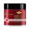 Khadi 100% Reine & Natürliche Hibiskus & Arganöl Haarmaske Zum Glätten der Haare Sulfat- & Parabenfrei - 200ml.