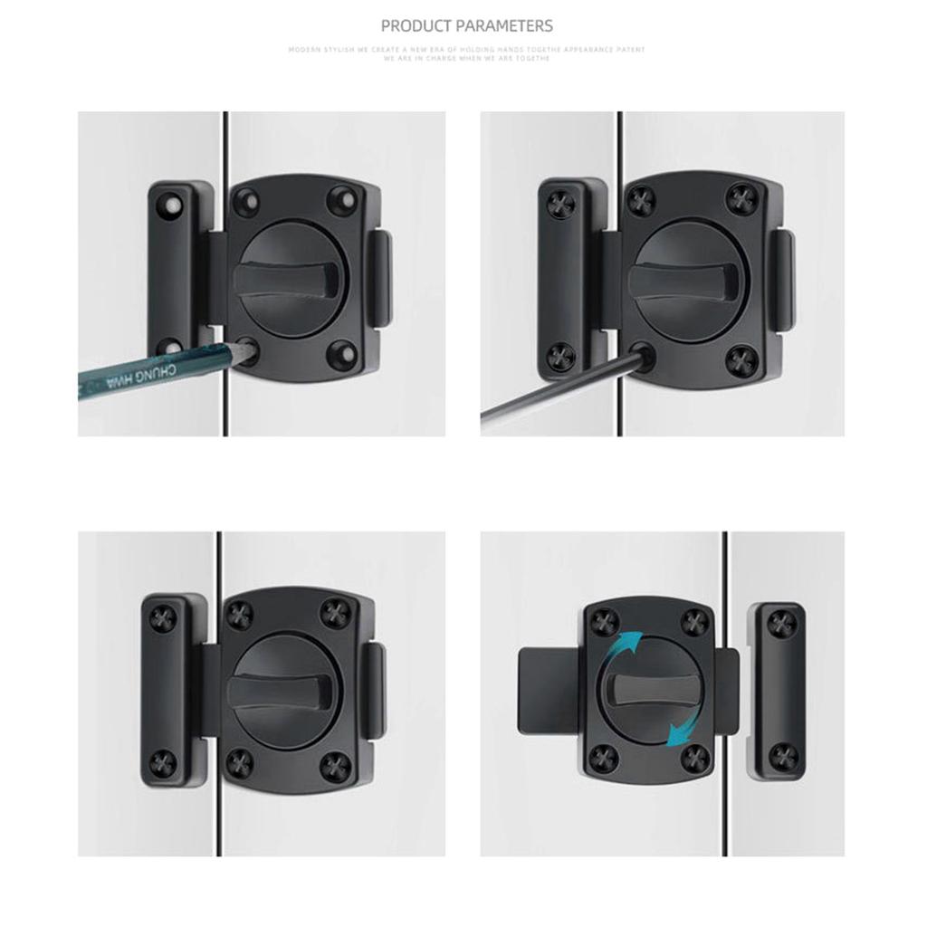 3Digit Combination Cabinet Lock Mechanical Password Lock Rotary Latches Cupboard File Cabinet Lock AntiTheft Drawer Lock