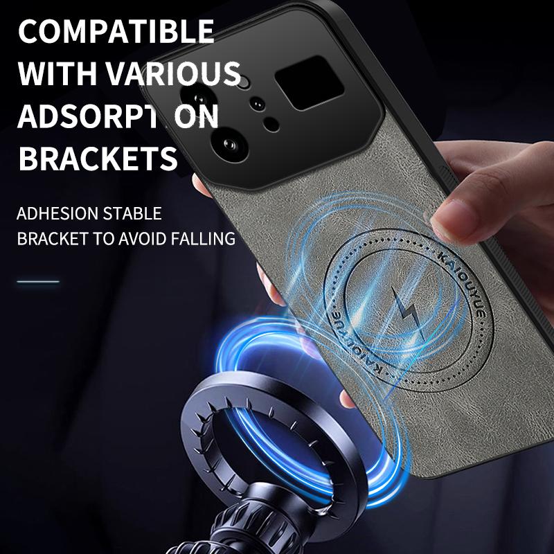 For Infinix Note 60 Ultra/Infinix Note 60 Pro Case Simple Stylish Magnetic Suction Luxury Leather Skin-friendly Anti-drop Cover