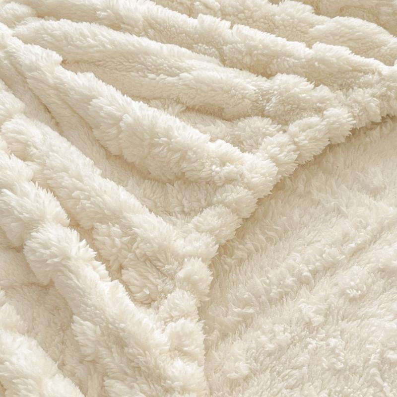 Plush Mattress Cover for Bed,stretch Soft Material Fitted Sheet, Keep Warm,dust Protector,machine Washable 90X200,180X200