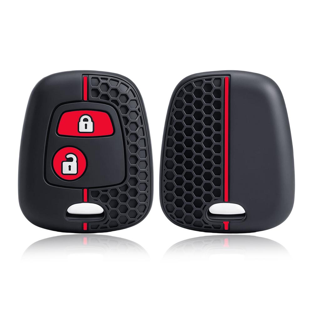 2 Button Silicone Car Key Cover Case For Peugeot 106 107 206 207 307 Citroen C1 C2 C3 C4 Xsara Picasso For Toyota Aygo Protector