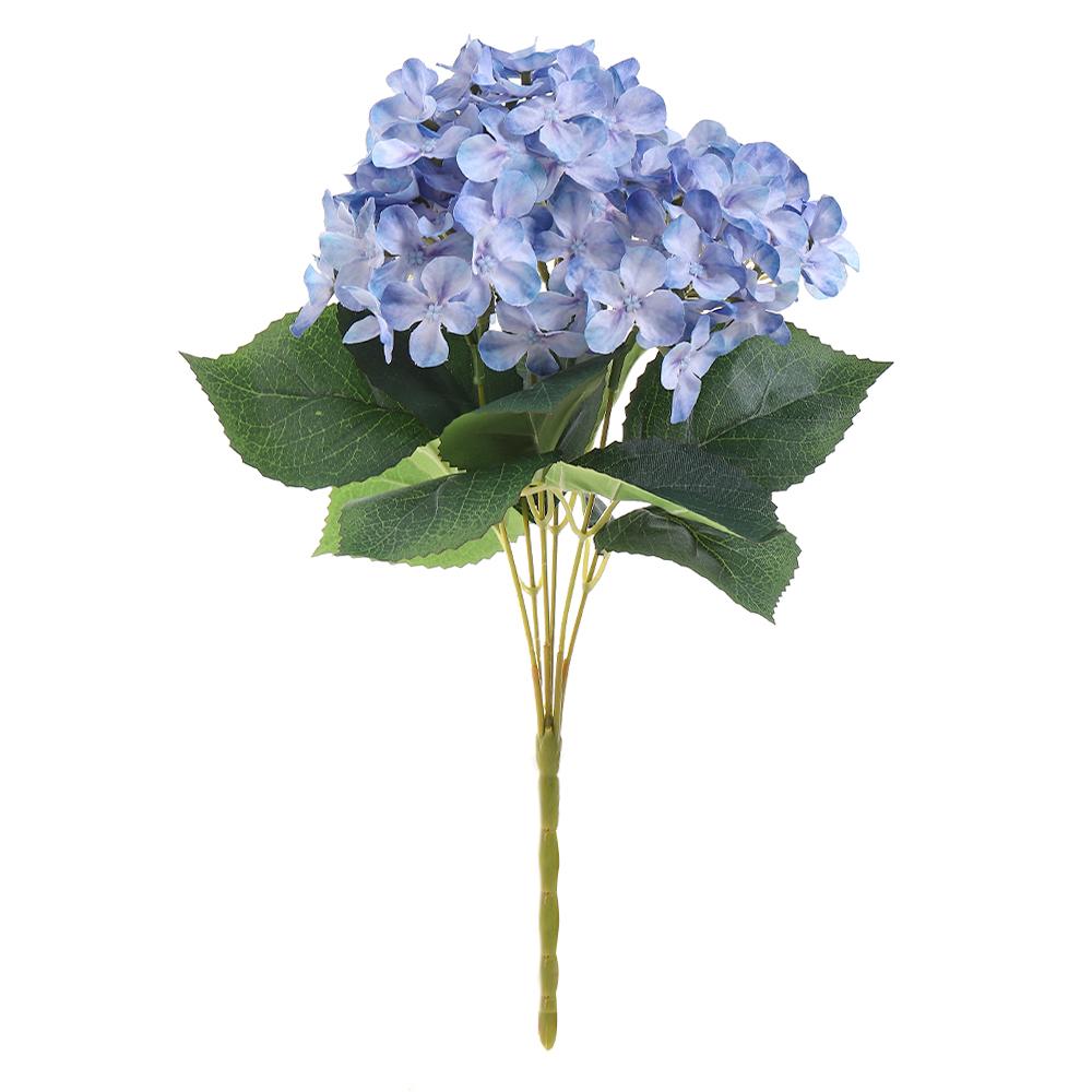 1 Stück Hortensie Künstliche Blumenstrauß 39CM Kunstblume für Heimdeko Garten Hochzeitsdekoration Party DIY Blumenarrangement
