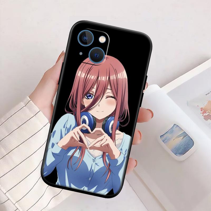 RP47 Miku Nino Itsuki Nakano New High-End Shell Phone Case for Xiaomi Poco F8 M4 M5 M6 M7 X3 X6 X7 Pro GT NFC Ultra