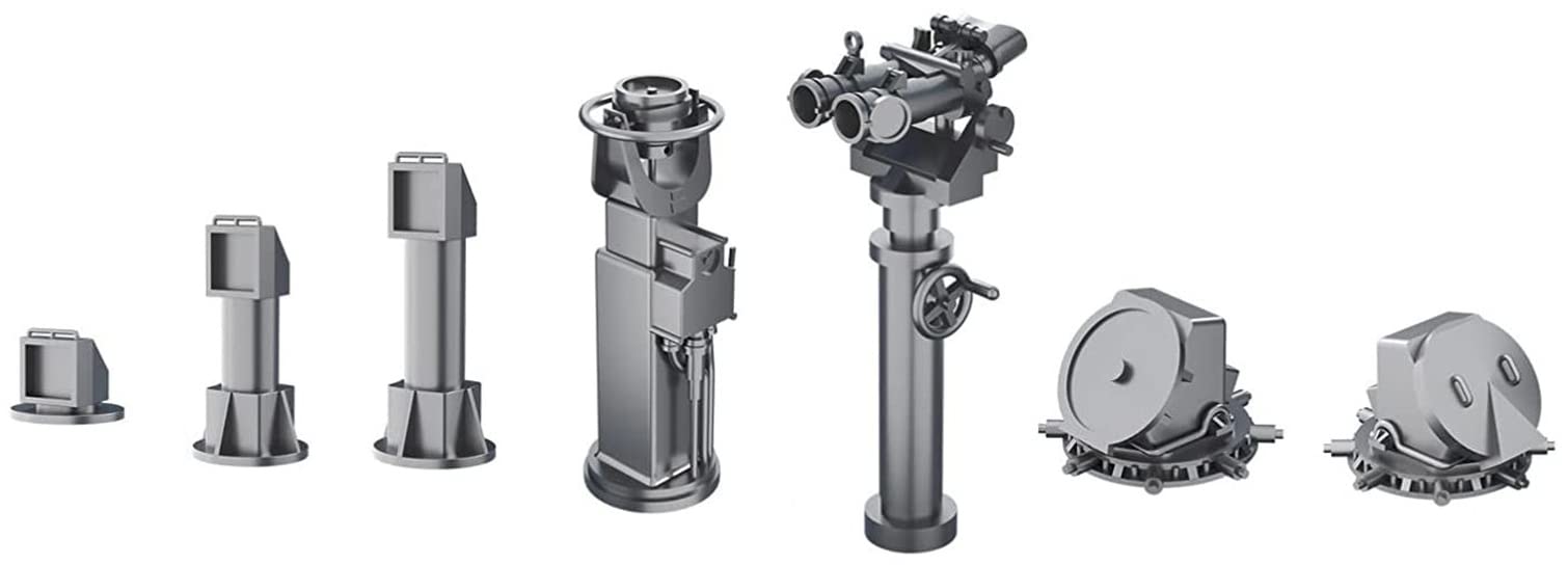 

Bunker Studio WWII German Navy Observation Device Plastic Model Parts BSTWS35021 Molded Color 1/350