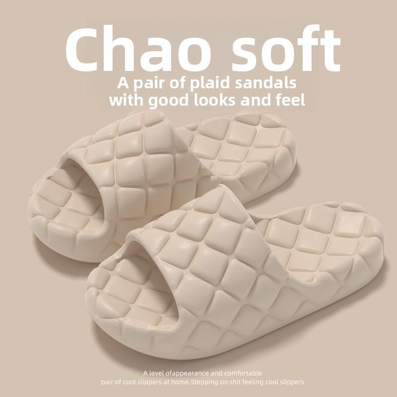 EVA Slippers for Men Taking Showers and Women Staying At Home In Summer. Non Slip and Odorless Slippers with Thick Soles