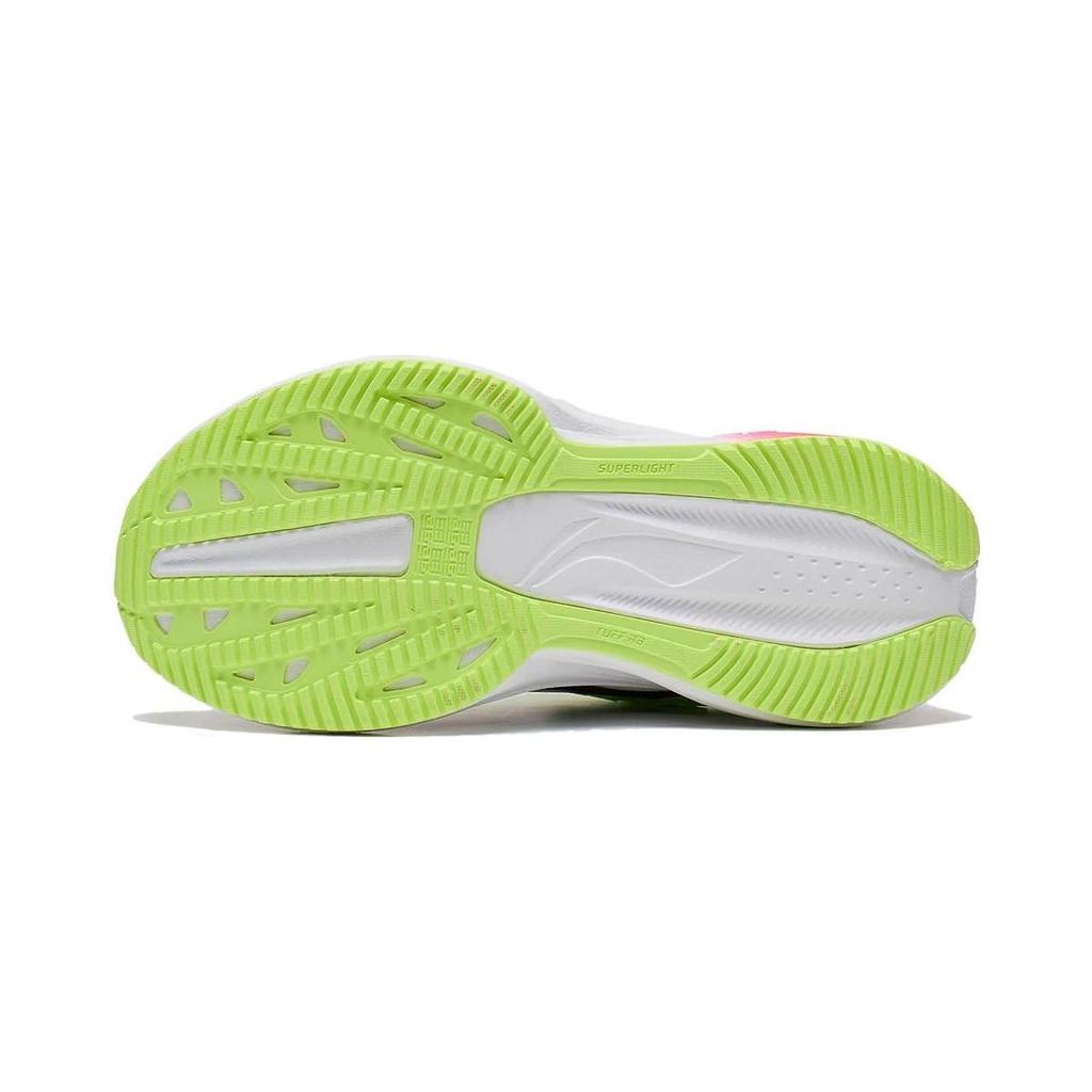 LiNing Ultra Light 20 Non-Slip Wear-Resistant Low-Top Running Shoes Kids Running Shoes White Green YKNT052-3