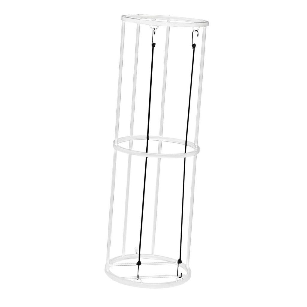 Ball Storage Rack Columnar Vertical Garage Sports Organizer for School