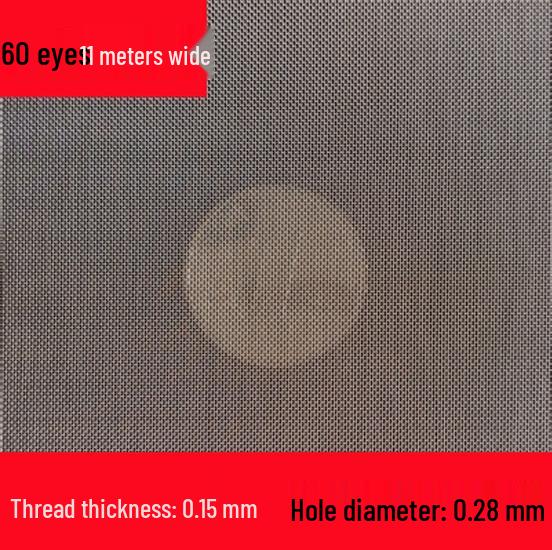 304 Edelstahlgewebe, 6-500 Maschen, Industrielles verdicktes Metalldrahtfilter.