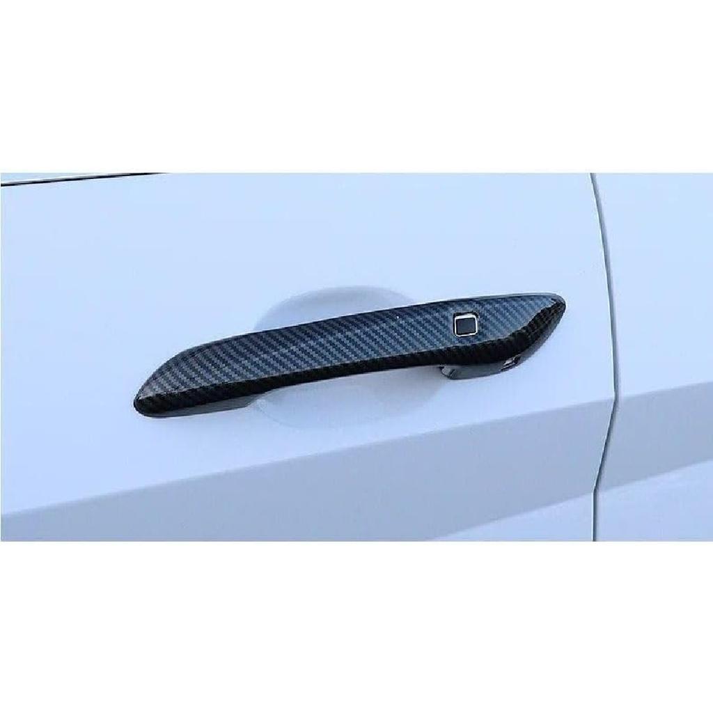 Exterior Door Handles Door Handle End Caps Trim for Hyundai for Sonata 2020 2021 2022 2023 Car Door Handle Cover Decor Sticker Accessories Left Right