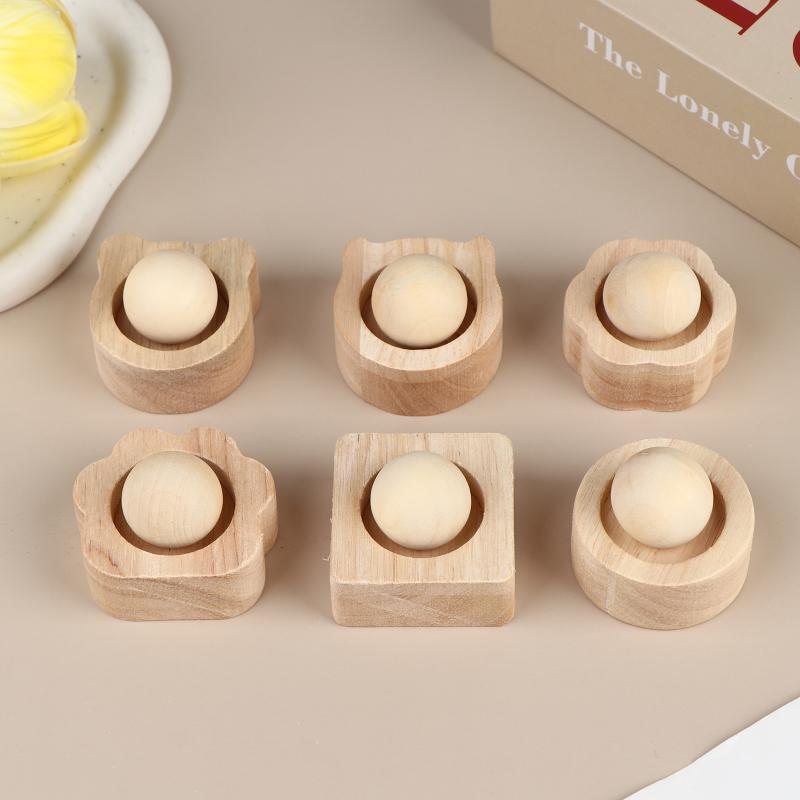 Wooden Essential Oil Diffuser Fragrance Diffuser Ornament Solid Wood Fireless Aromatherapy Diffuser For Home Decoration