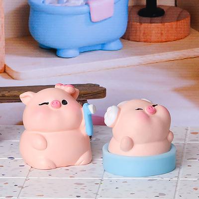 Mini roztomilé prasátko figurka Zvířecí model Mech Micro Krajina Domácí dekorace Miniaturní víla Zahradní dekorace Příslušenství