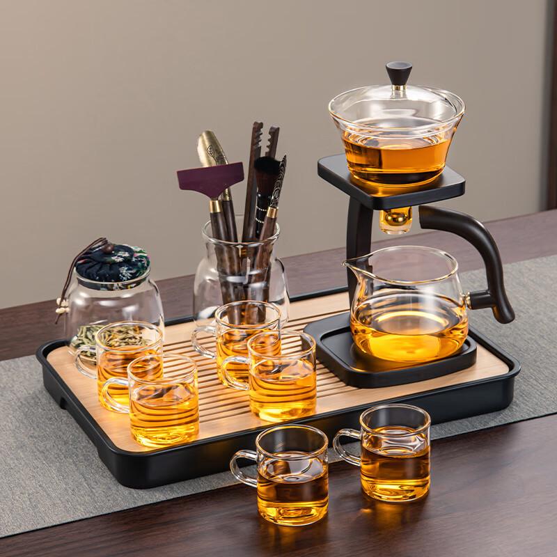 Puqi Glass Automatic Tea Set