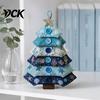 Quilting Crafts for Halloween DIY Quilted Fabric Tree Kit, Sewing Craft Decoration Adults Handmade Christmas Hanging Ornament Holiday Home Decor Step