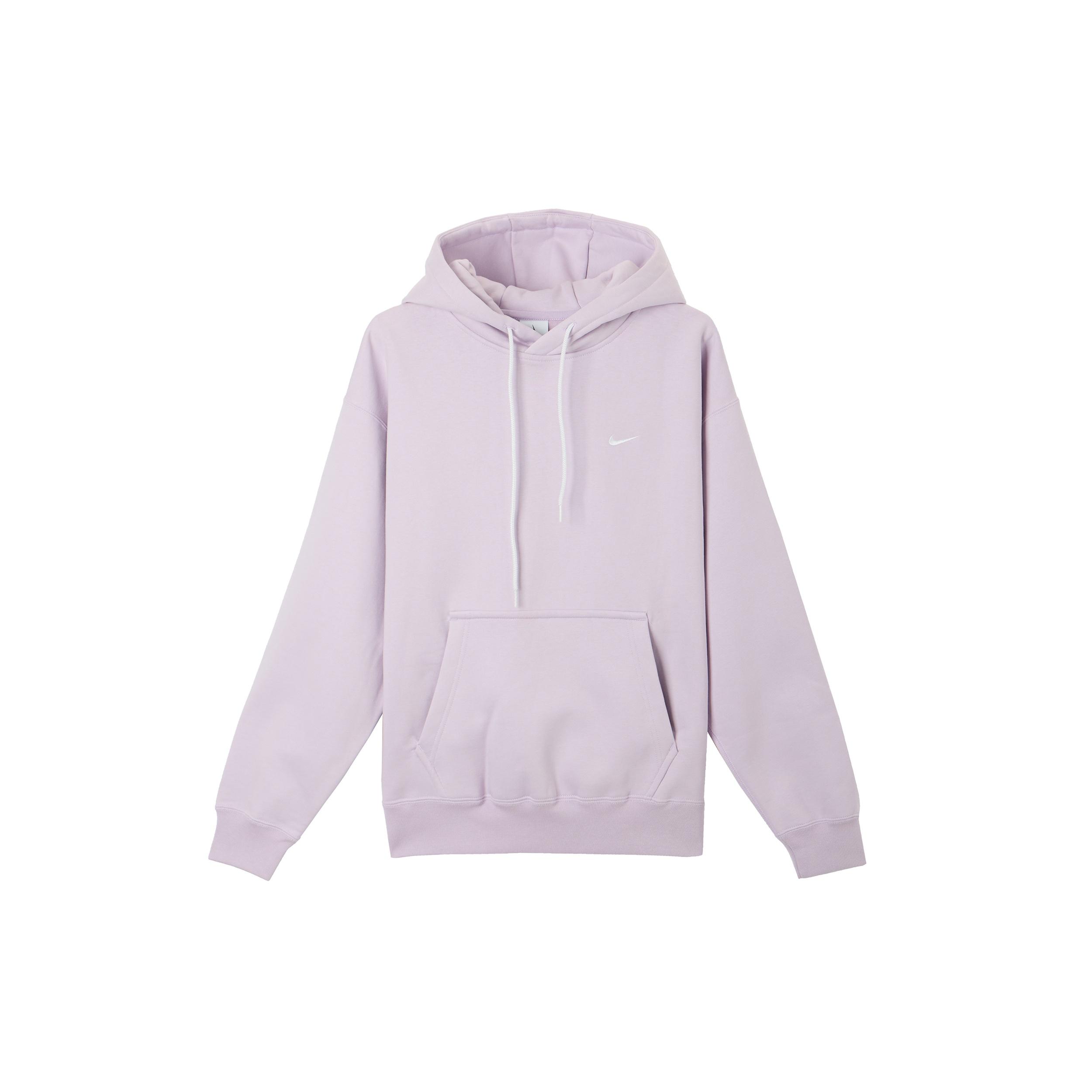 Men s Nike Logo Embroidered Solid Color Fleece Lined Casual Purple DA0316-530 XXL