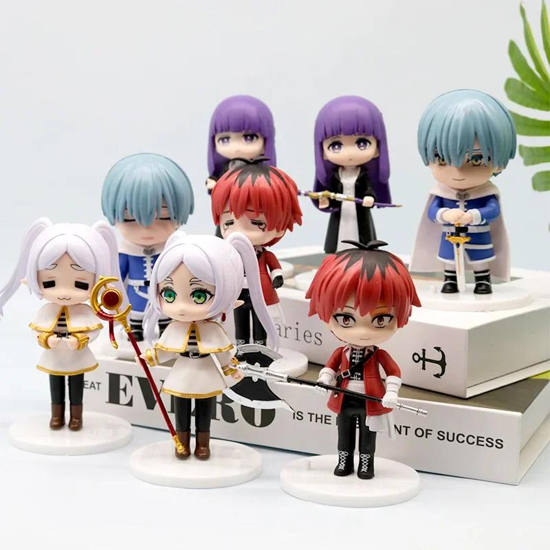 Bandai Frieren: Beyond Journey's End 10cm Anime Figures Frieren Himmel Action Figure Boys Gift Collection Model Doll Toys