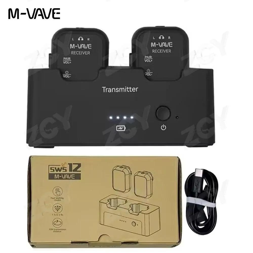 M-WAVE WP-12 Wireless Monitoring System For Headphones 24 GHz System With 1 Transmitter And 2 Receivers