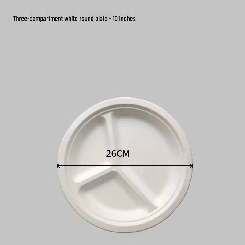 Disposable Biodegradable Pulp Plates
