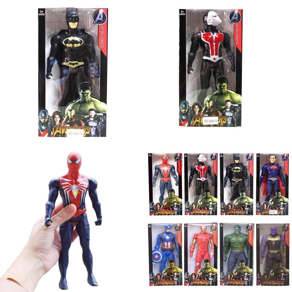 Marvel Avengers Superhero Action Figure With Led Light Ideal For Kids Gift And Decorative Collectibles