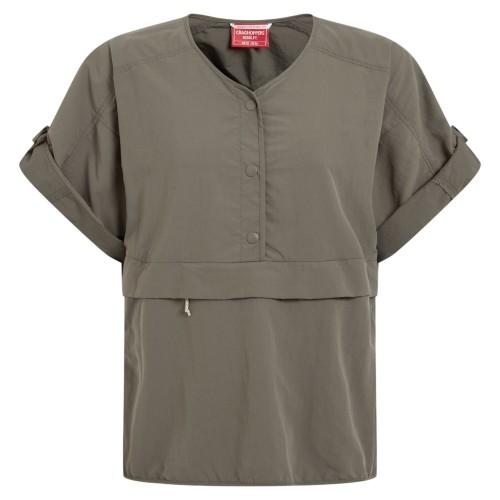 CRAGHOPPERS Camicia da Donna/Signora Medina Nosilife a Maniche Corte Sopra la Testa