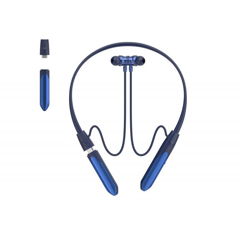 Ultra-Long Battery Dual Battery Neckband Noise Cancelling Wireless Bluetooth Sports Headphones