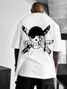 Men's T-Shirt Roronoa Zoro Japanese Summer Loose Cotton Y2K Harajuku Boy Children's Parent-Child Short Sleeve