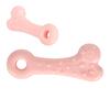Bone Shape Dog Chew Toy Pet Teeth Cleaning Playing Sticks Dog Interactive Bite ToyPink